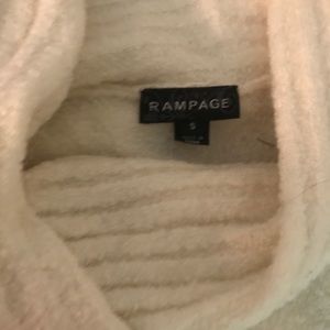 Over the shoulder sweater